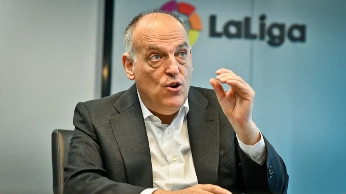 Javier Tebas has delivered a sharp rebuttal...