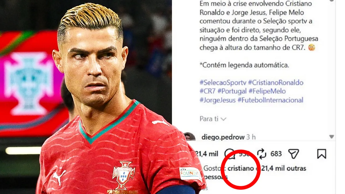 Cristiano Ronaldo’s Portugal Fallout Deepens as Felipe Melo’s Scathing Post Sparks Fresh Controversy