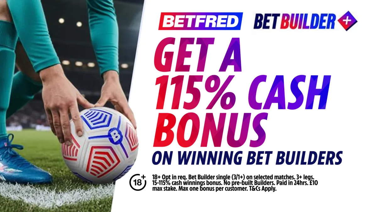 Liverpool vs Manchester City: Betfred Boosts Winnings on Bet Builders by Up to 115% in Premier League Clash