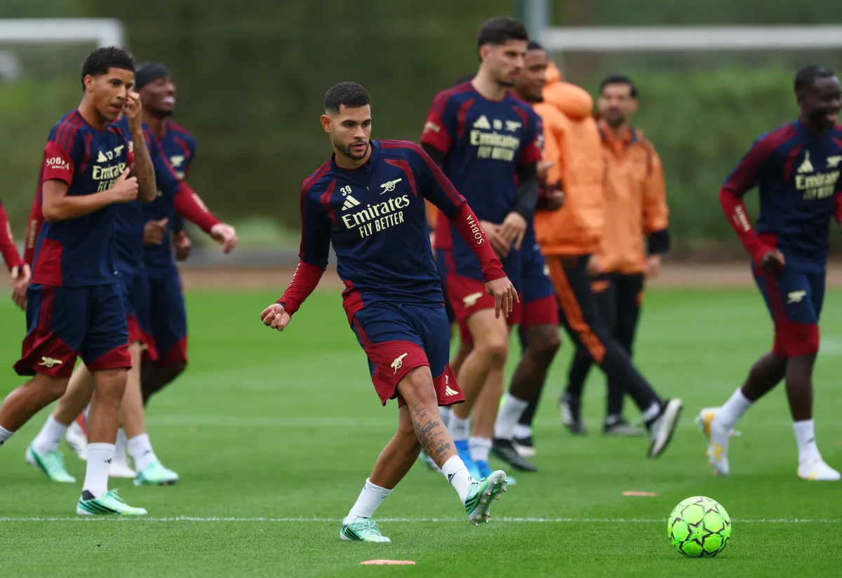 Arsenal’s Champions League preparations shattered by freak double injury to Zubimendi and Hincapié