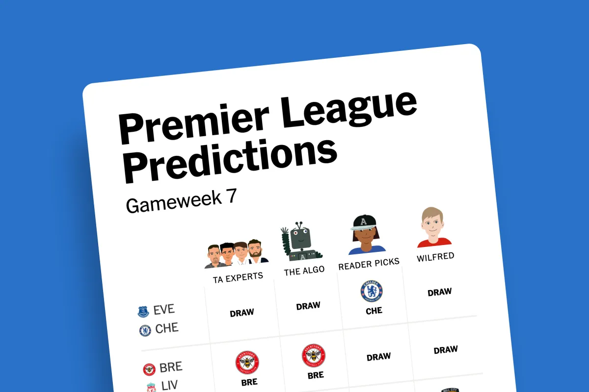 Premier League Predictions: Experts, Algorithms, and Fans Clash in GW7