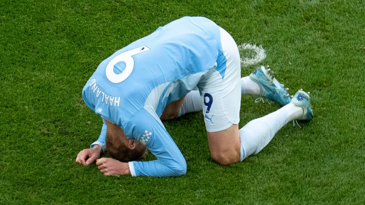 Erling Haaland’s ‘OK’ Update After Etihad Exit Sparks Concerns Over Back Injury