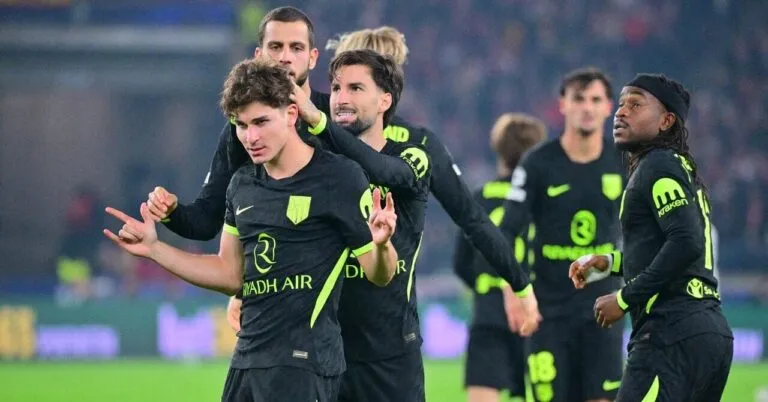 Champions League Round-Up: Atletico’s Alvarez Strikes, Napoli’s Resilience Shines as Group Stage Drama Intensifies