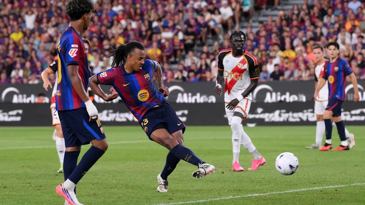 Dani Olmo’s four-week absence and Jules Kounde’s...