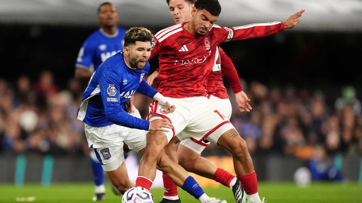 Premier League: Nottingham Forest’s Three-Match Winless Streak Extends After Frustrating Draw at Portman Road