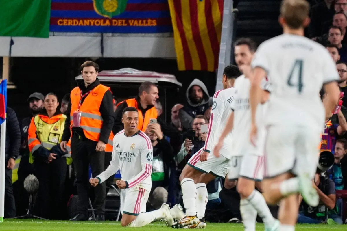 Mbappé’s Double Secures Real Madrid’s Dramatic 2-1 El Clásico Win Over Barcelona