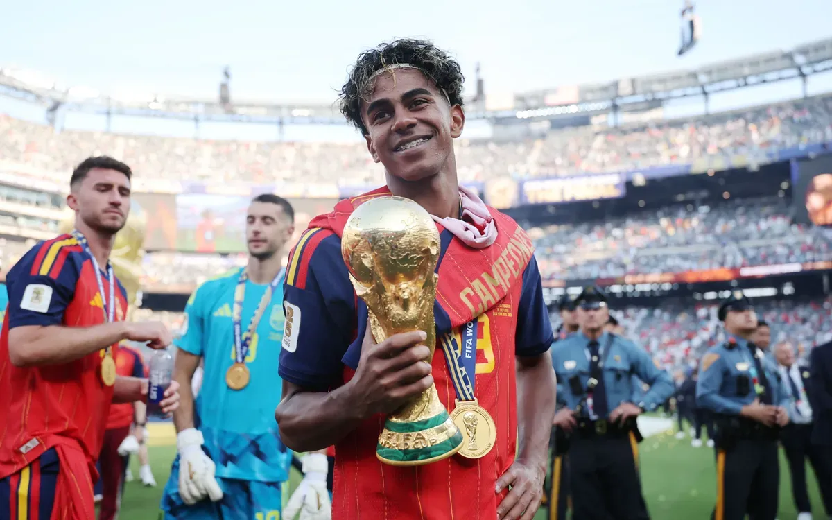 At just 19, Lamine Yamal has already...