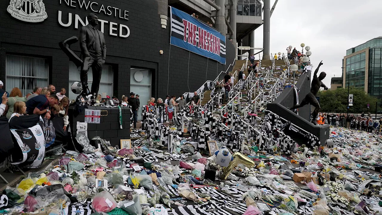 Newcastle Fans Pay Emotional Tribute to Kevin Keegan with Sea of Flowers Outside St James' Park