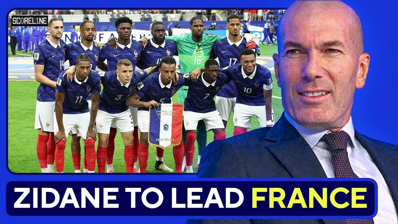 Zinedine Zidane Takes Charge of France National Team after World Cup Heartbreak