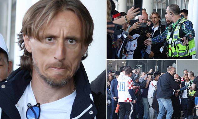 Luka Modric's Legendary Status Cemented as He Arrives in Australia to a Hero's Welcome